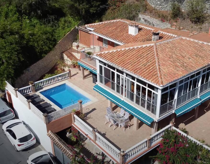 Вилла Espectacular Casa En La Playa Con Piscina Privada Альмуньекар Экстерьер фото