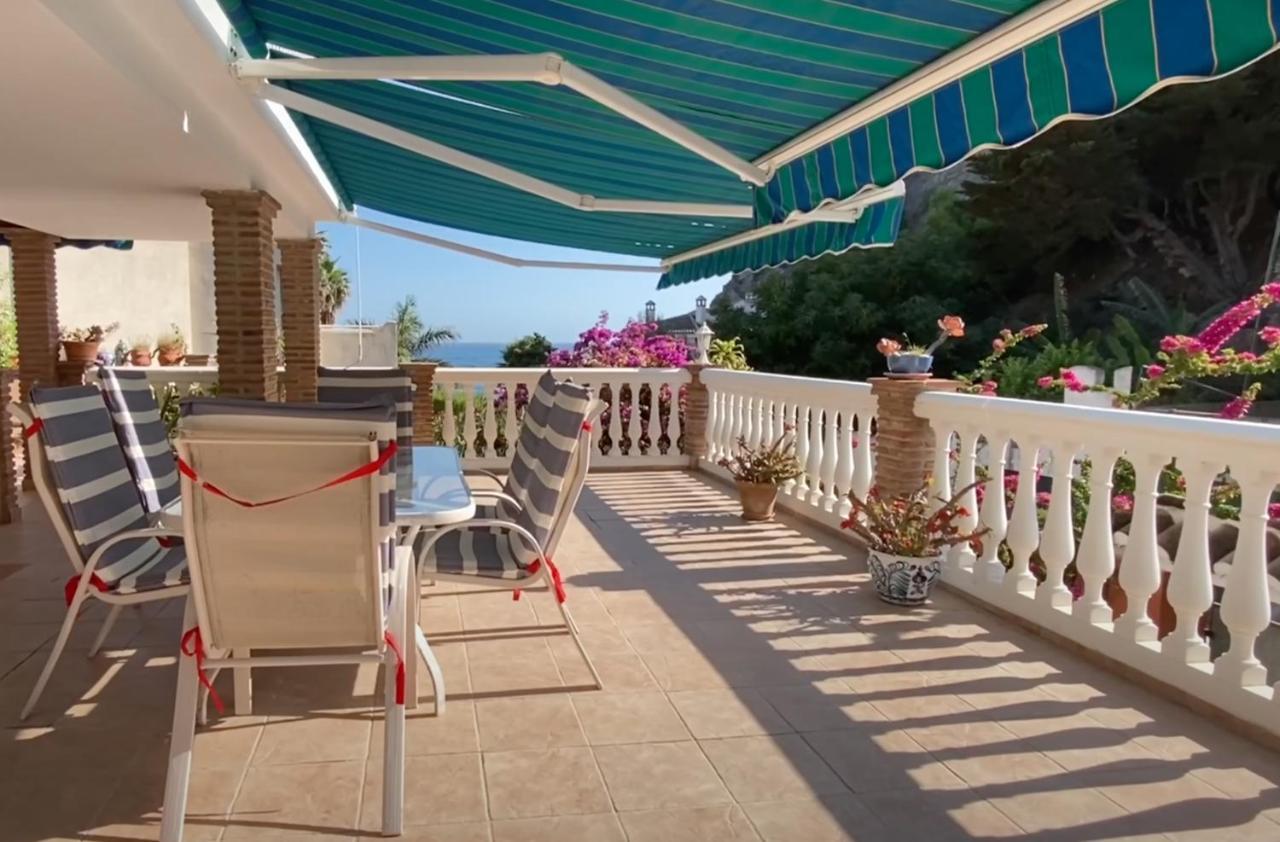 Вилла Espectacular Casa En La Playa Con Piscina Privada Альмуньекар Экстерьер фото
