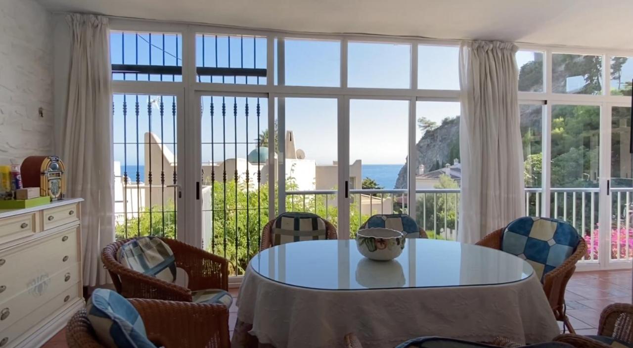 Вилла Espectacular Casa En La Playa Con Piscina Privada Альмуньекар Экстерьер фото
