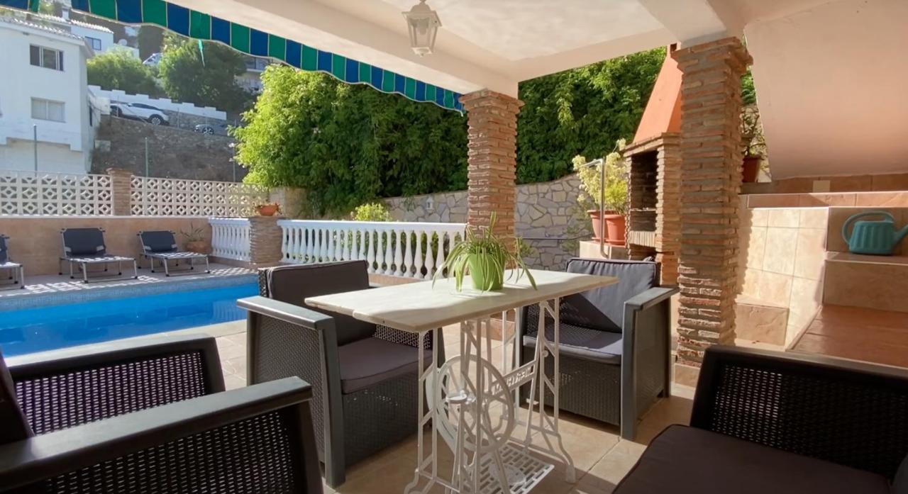 Вилла Espectacular Casa En La Playa Con Piscina Privada Альмуньекар Экстерьер фото
