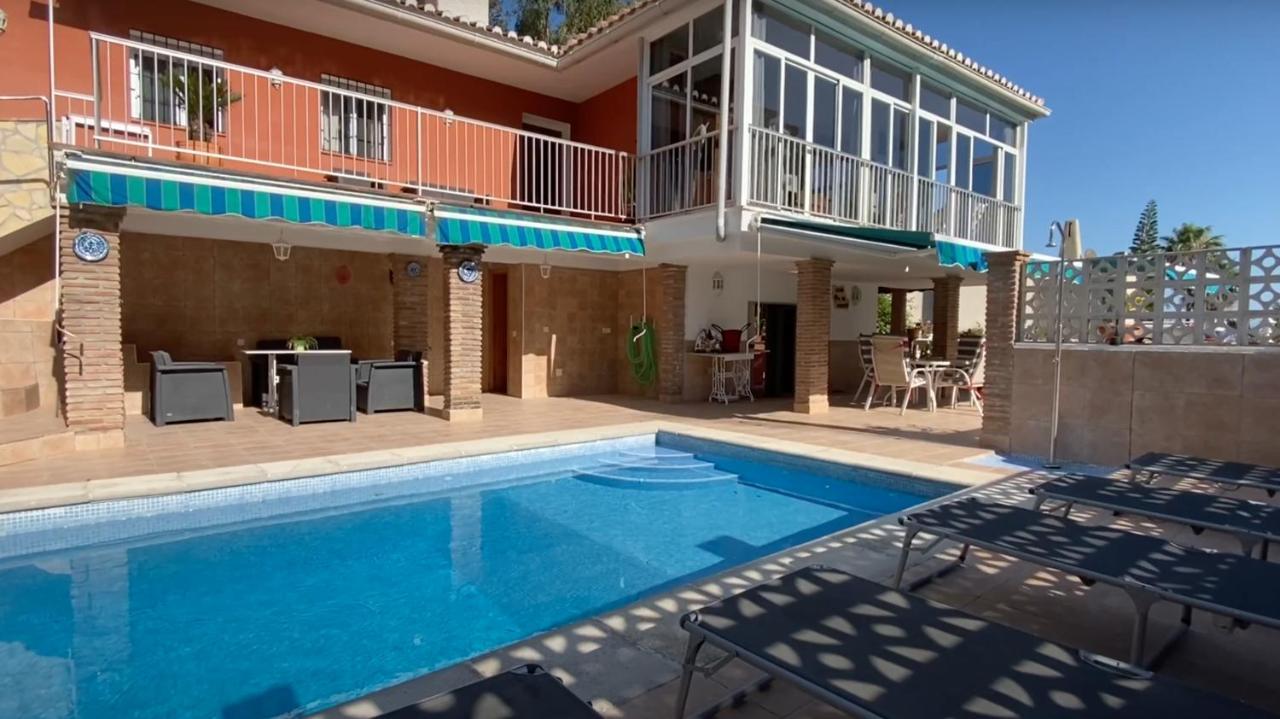 Вилла Espectacular Casa En La Playa Con Piscina Privada Альмуньекар Экстерьер фото